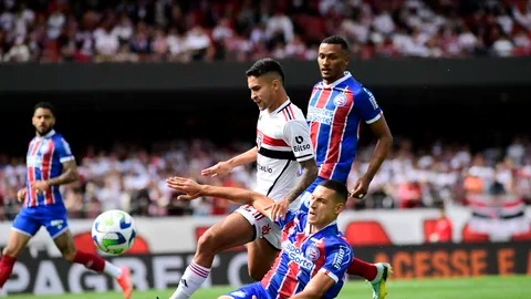 São Paulo pressiona, mas não sai do 0 a 0 com o Bahia