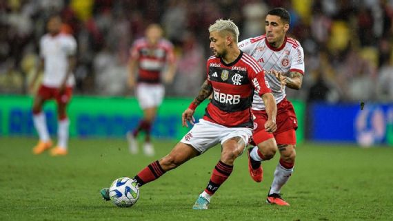 Flamengo não vai bem e empata em casa com o Internacional