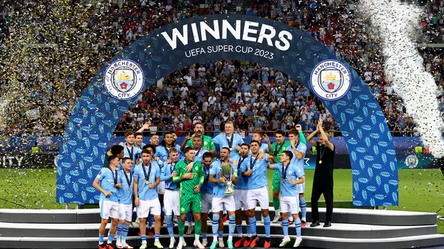 Manchester City bate o Sevilla e conquista seu segundo troféu internacional