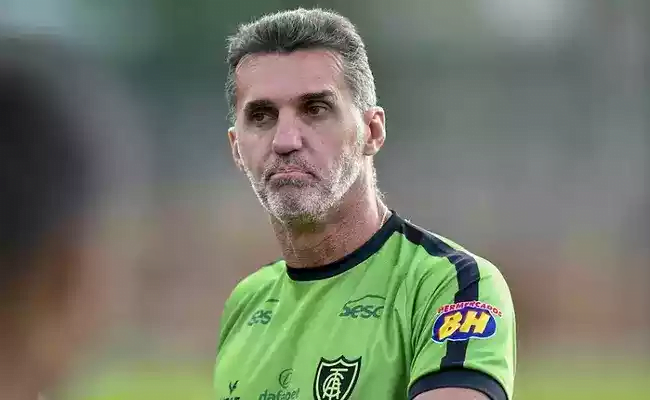 América Mineiro demite o técnico Vagner Mancini