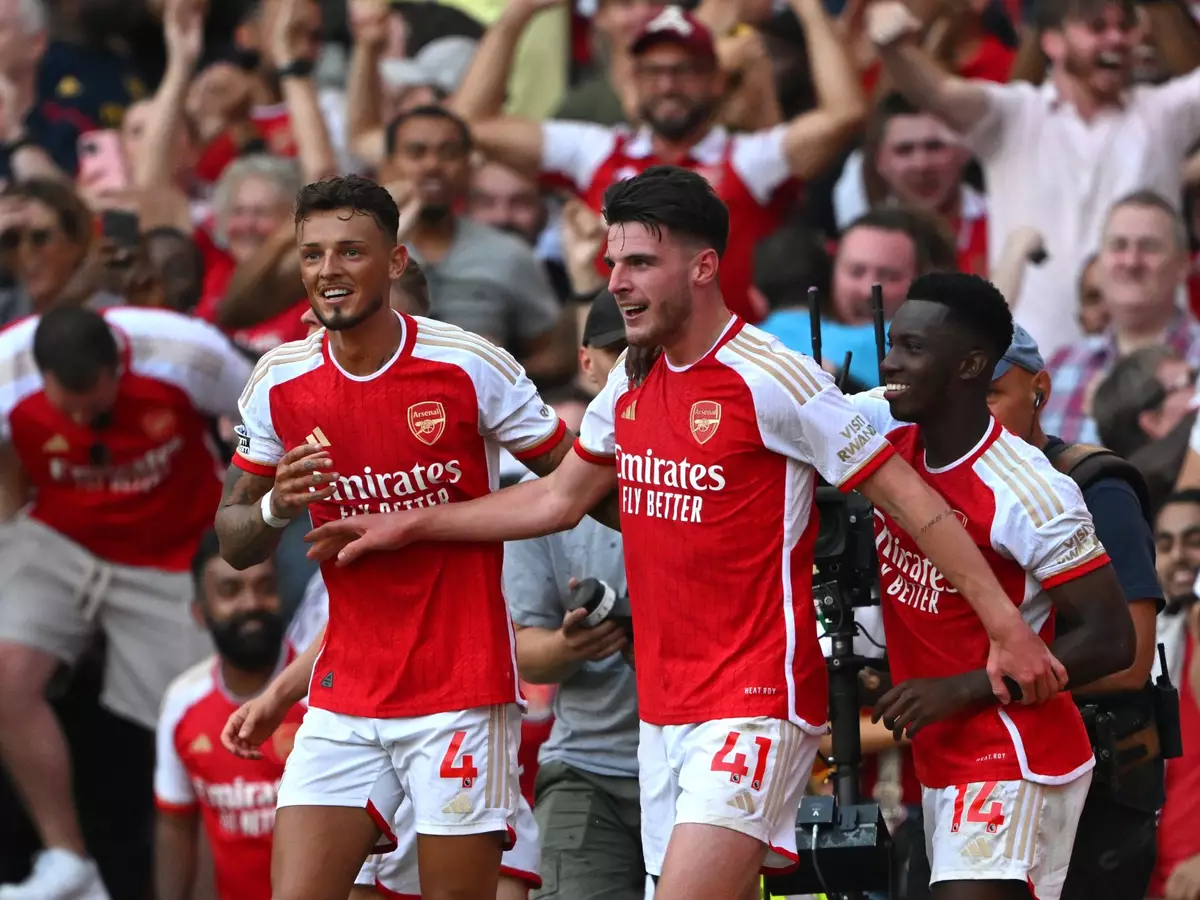 Jovens em atuação pelo Arsenal