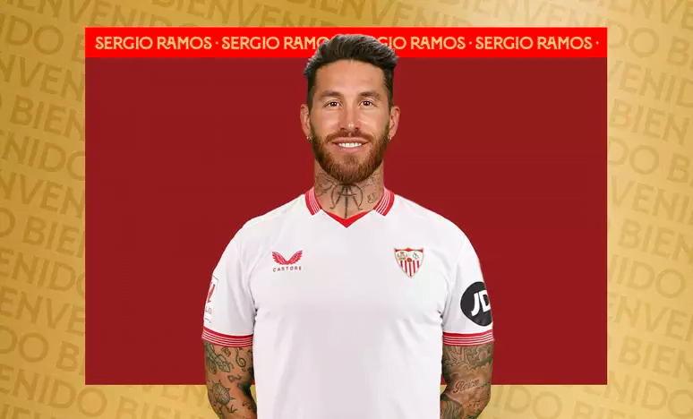 Sevilla anuncia oficialmente o retorno de Sergio Ramos