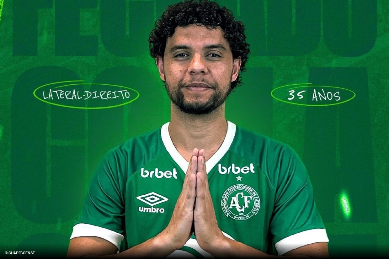 Victor Ferraz é anunciado pela Chapecoense como reforço