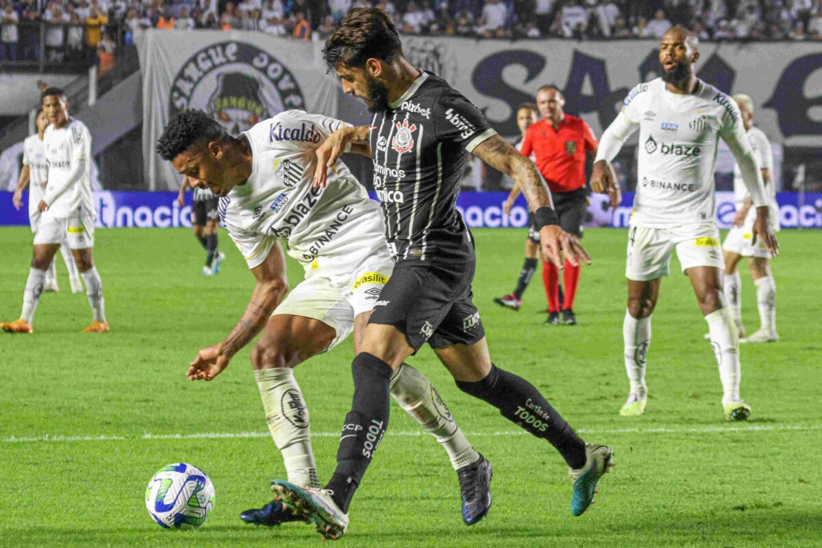 Corinthians e Santos empatam com gol contra e pênalti nos