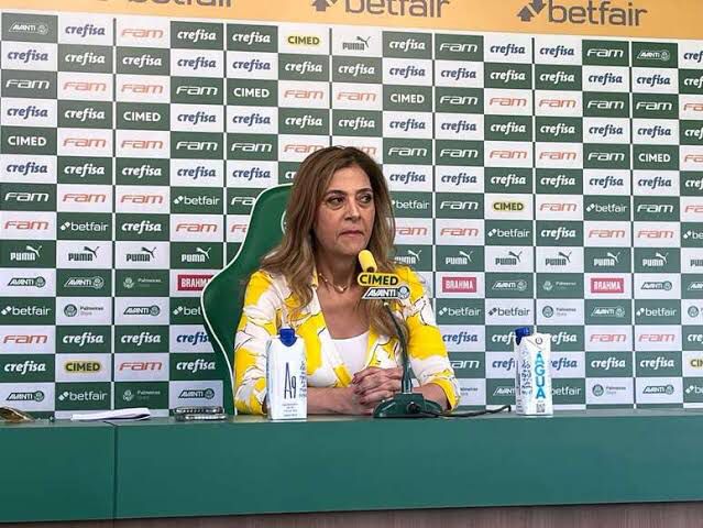 Leila Pereira entrevista coletiva