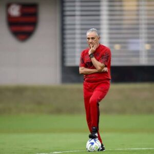 Flamengo treino e Tite