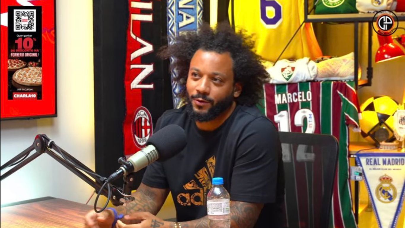 Marcelo DISPARA para Gabigol "Agora eu já fui campeão aqui também"