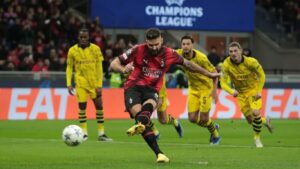Champions League: Borussia Dortmund vence o Milan fora de casa e está CLASSIFICADO