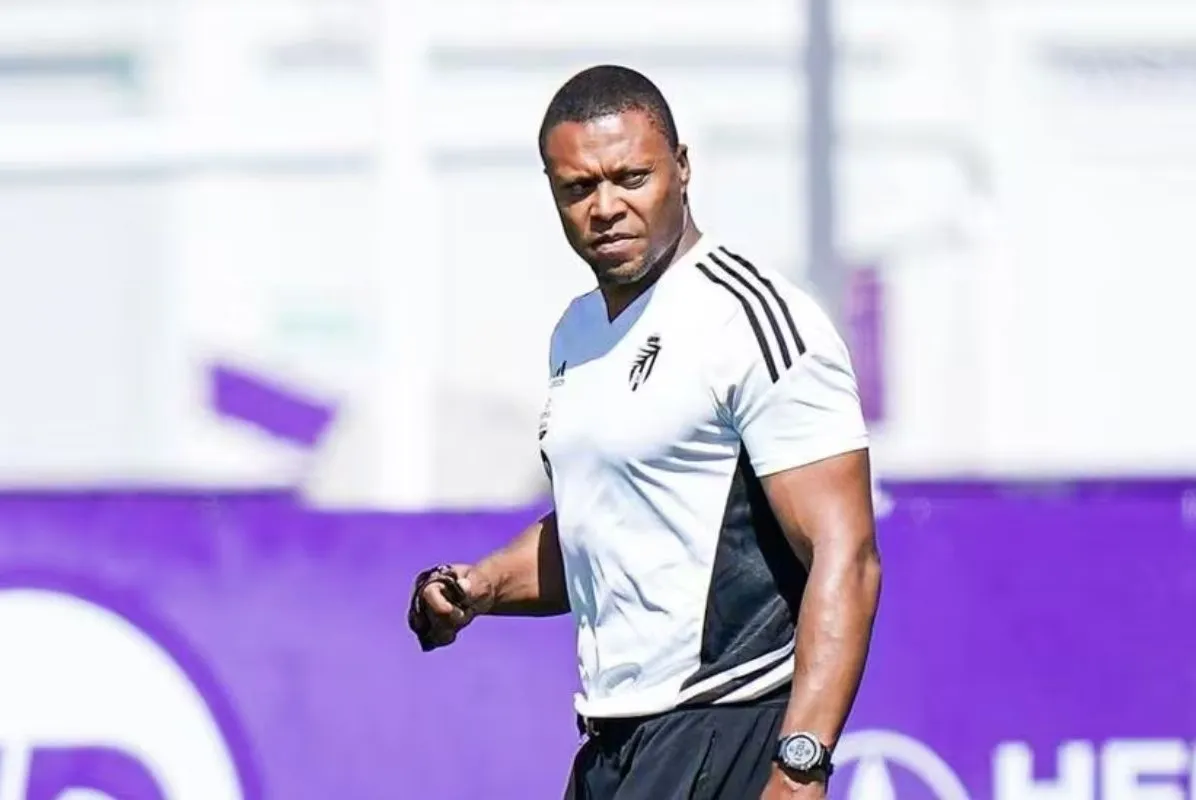 Julio Baptista treinando o Valladolid