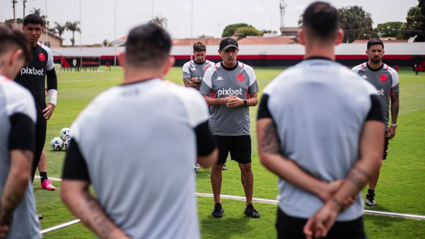 Vasco mudanças na escalação contra o Cuiabá