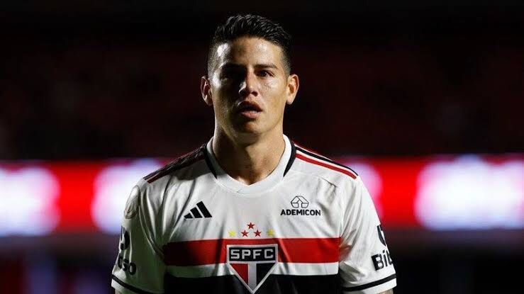 São Paulo não contará com James contra o Bragantino