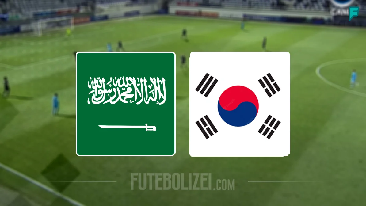 Arábia Saudita x Coréia do Sul Palpite
