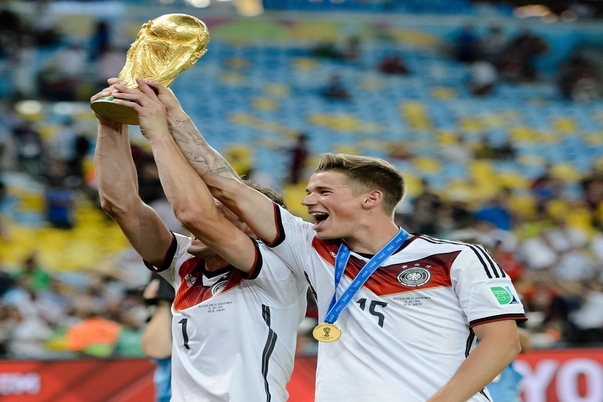 Erik Durm campeçao do mundo se aposenta