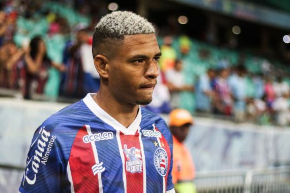 Diego Rosa volante do Bahia desabafa após ser vaiado. Foto: Reprodução