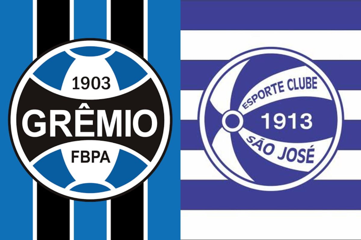 Grêmio x São José onde assistir