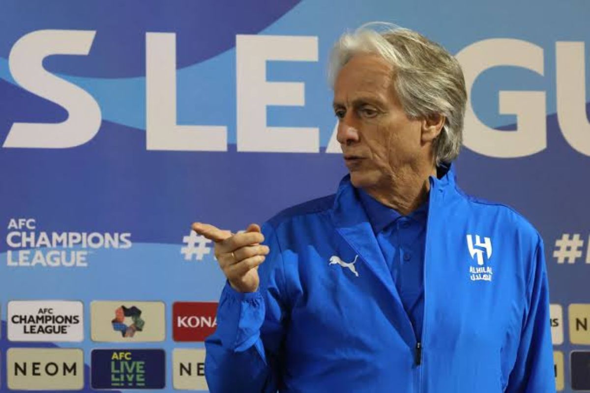 Jorge Jesus compara Neymar e Cristiano Ronaldo Foto: Reprodução