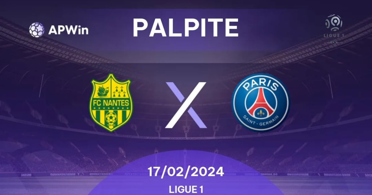 Nantes x PSG O Grande Confronto da Ligue 1 em 2024
