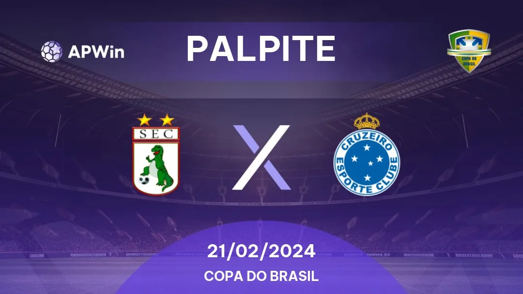 Palpite Sousa-PB x Cruzeiro - Copa do Brasil 2024