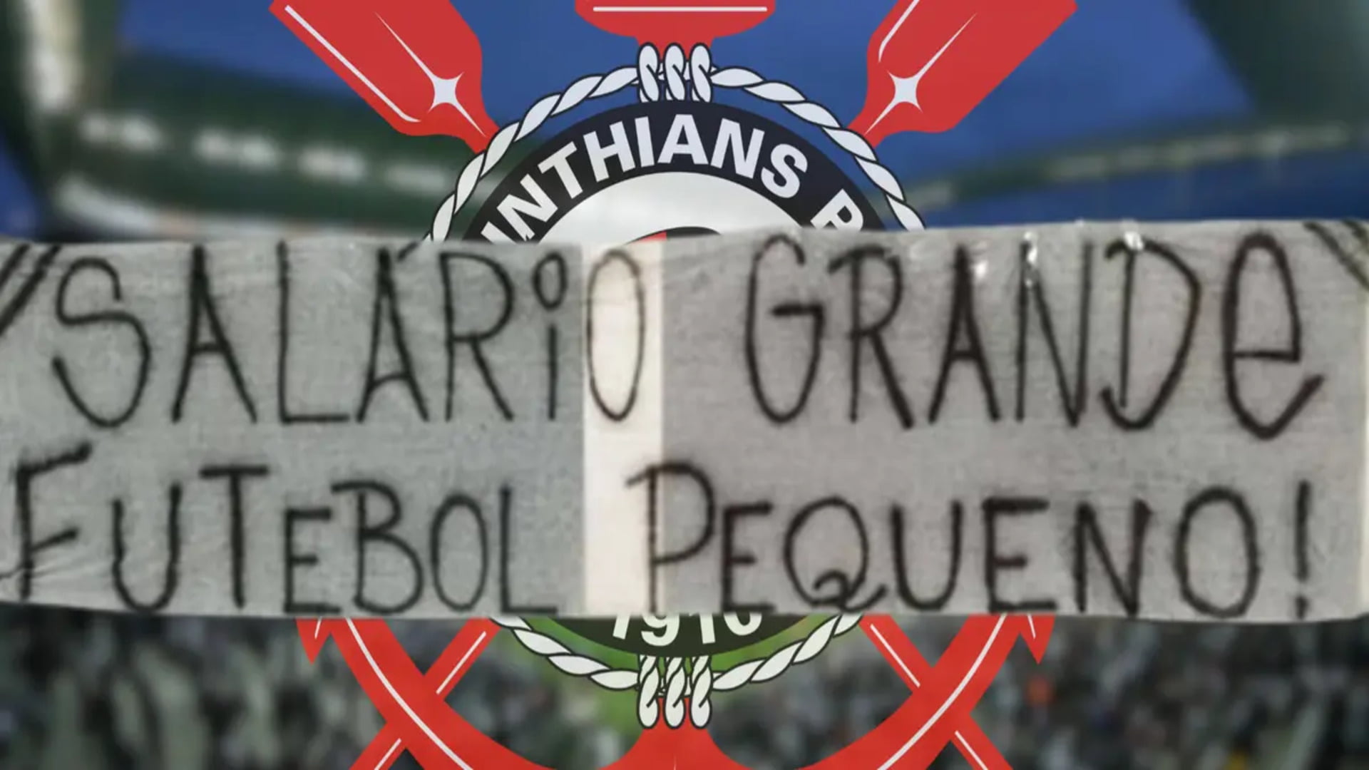 Protesto contra o Corinthians