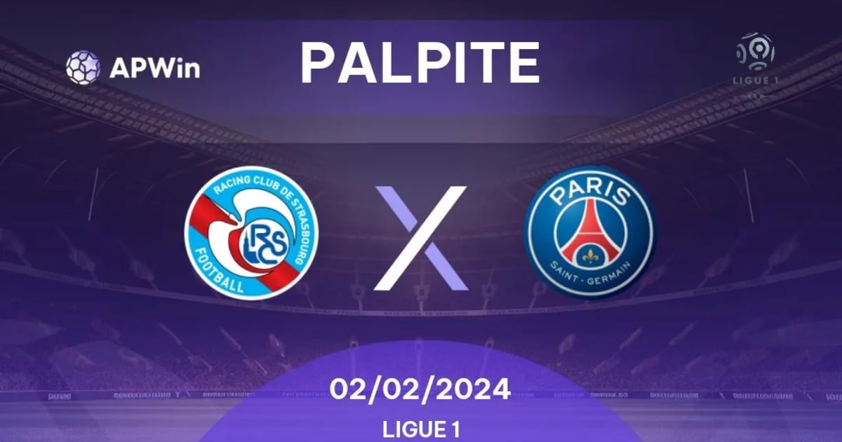 Strasbourg x PSG – Campeonato Francês