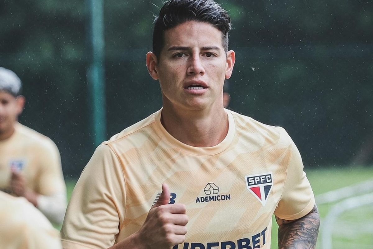 James Rodriguez pode sair do São Paulo? Foto: Reprodução