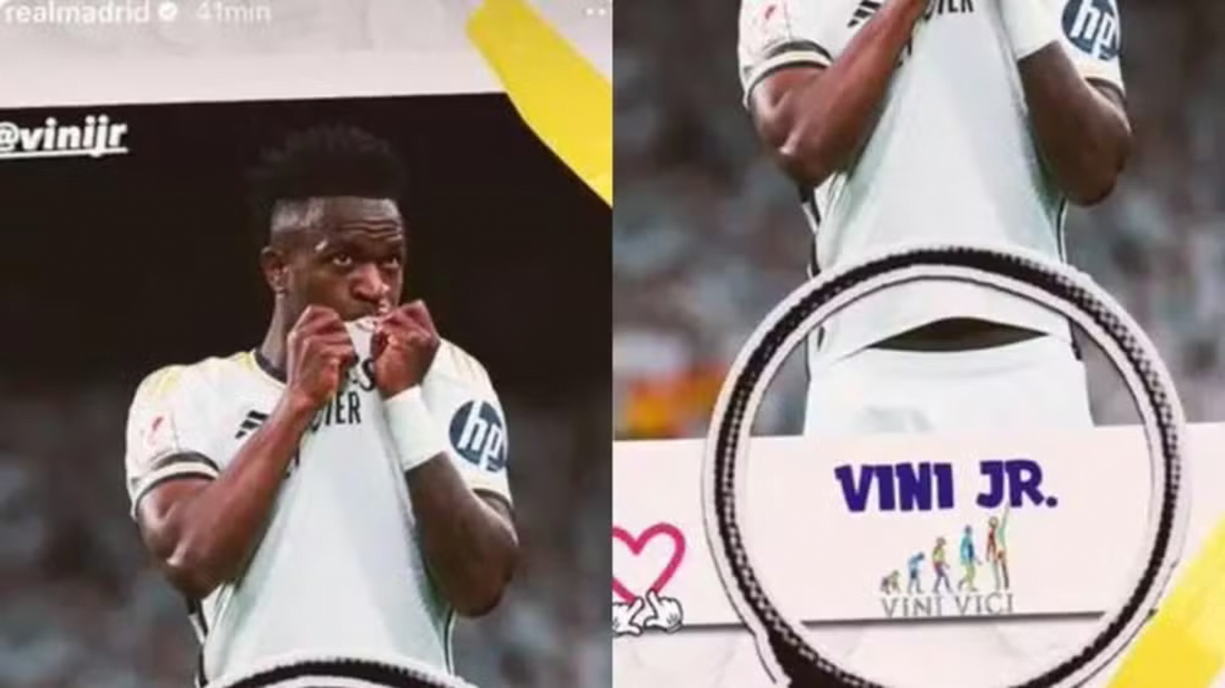 Real Madrid crise com Vini JR