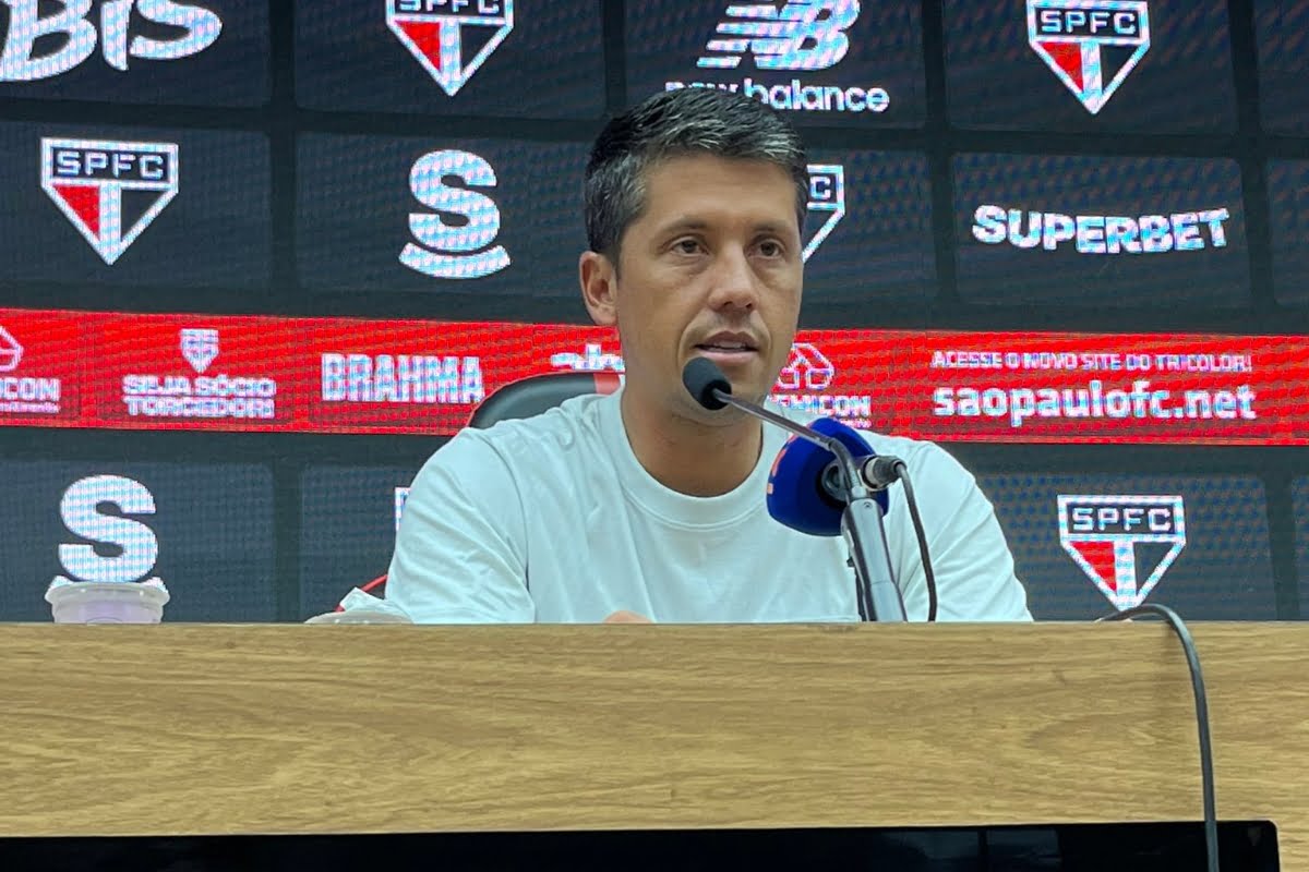 Carpini explica a eliminação do São Paulo Foto: São Paulo FC