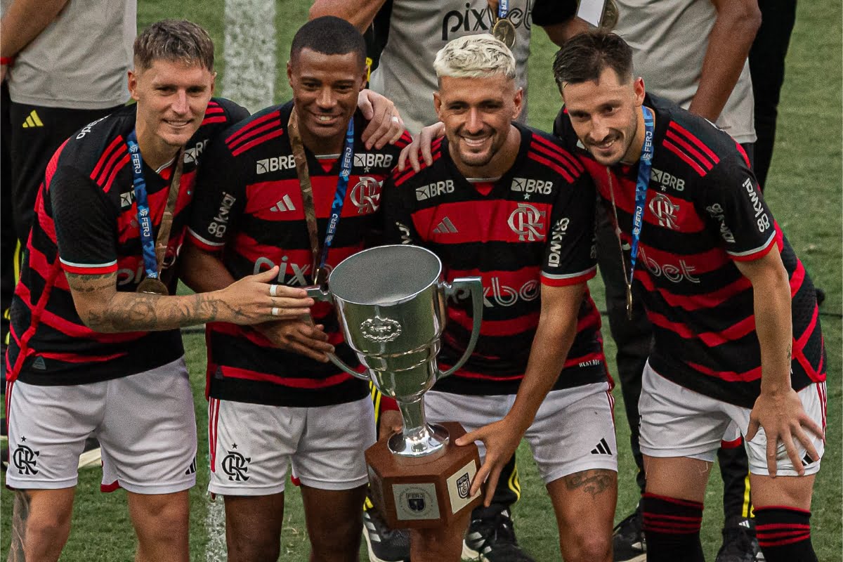 Flamengo vence a Taça Guanabara Foto: Paula Reis/CRF