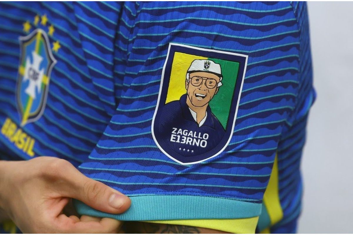 Zagallo homenageado na Seleção Brasileira Foto: Reprodução