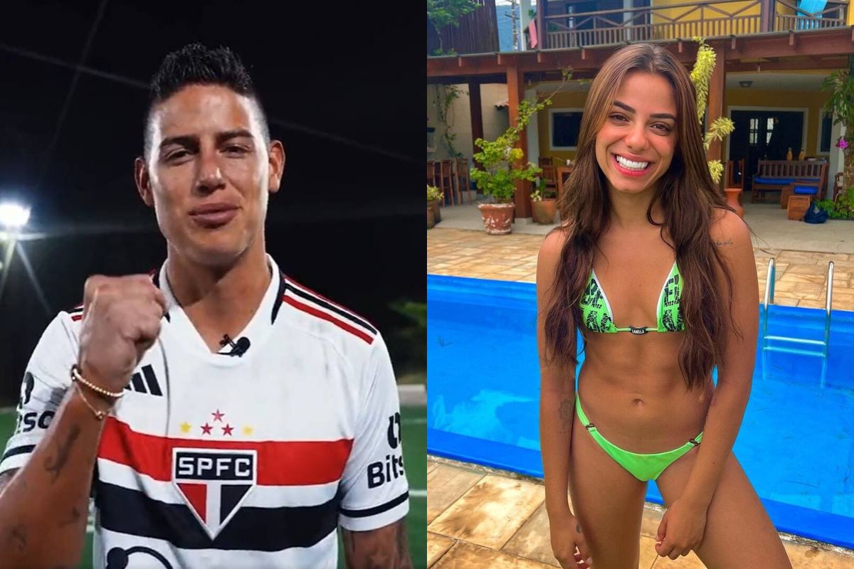 Key Alves confirma affair com James Rodríguez