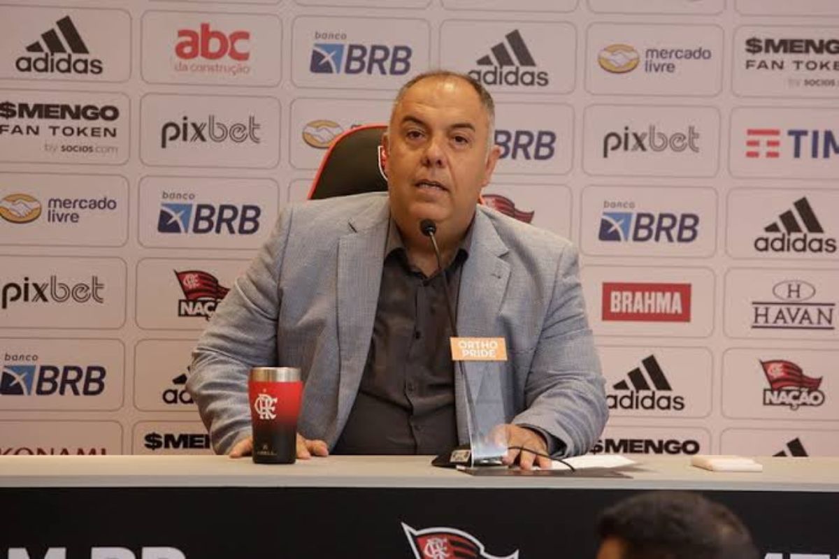 Marcos Braz fala sobre Gabigol Foto: Reprodução