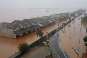 Maior cheia da história do Rio Grande do SulFoto: Reprodução