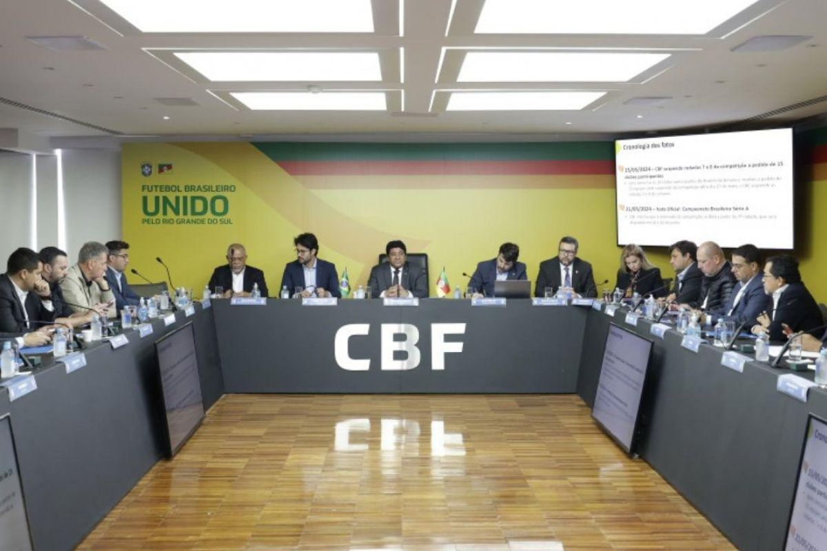 Conselho técnico decide destino do Brasileirão 2024 Foto: Reprodução