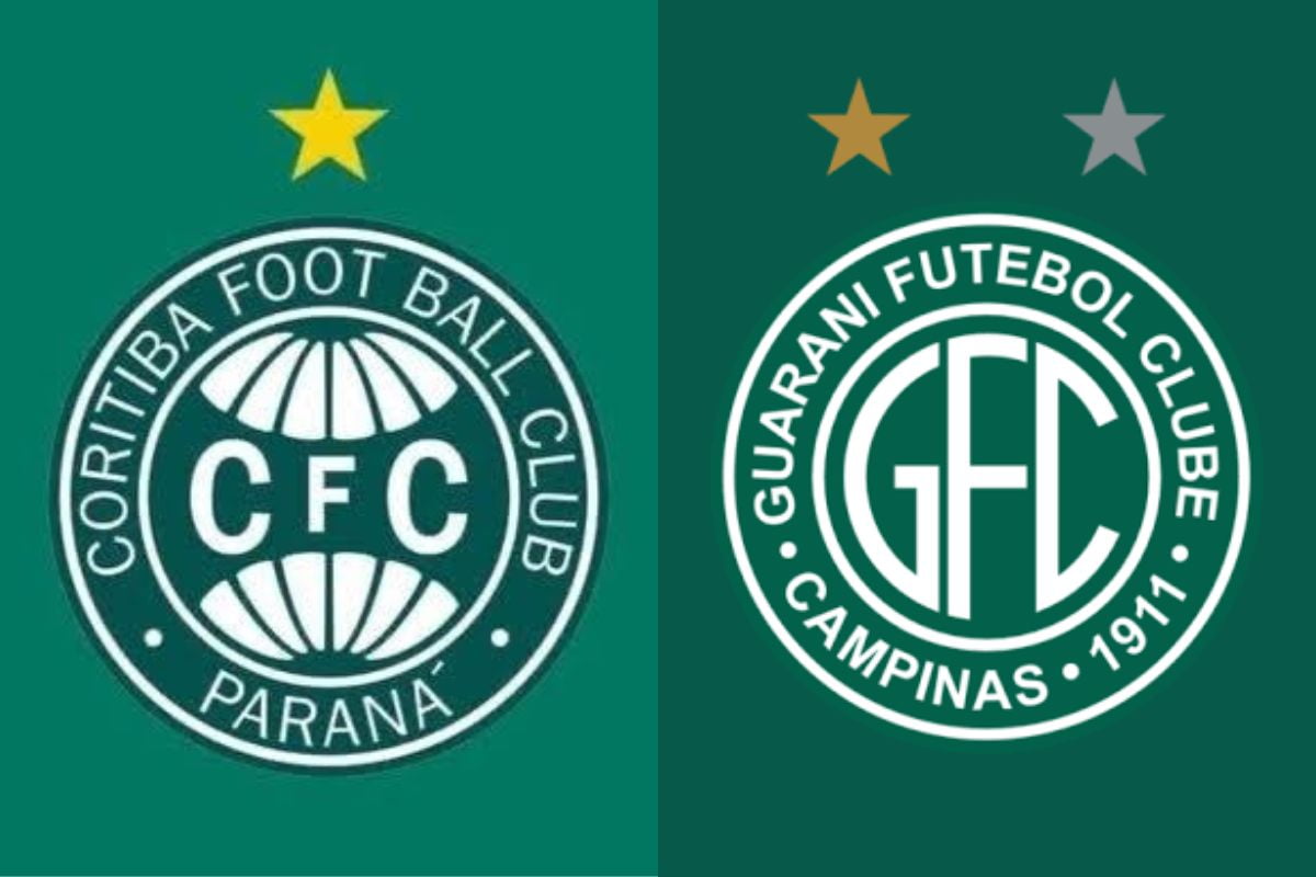 Coritiba x Guarani onde assistir