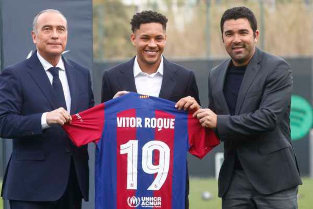 Deco fala sobre saída de Vitor Roque Foto: Reprodução
