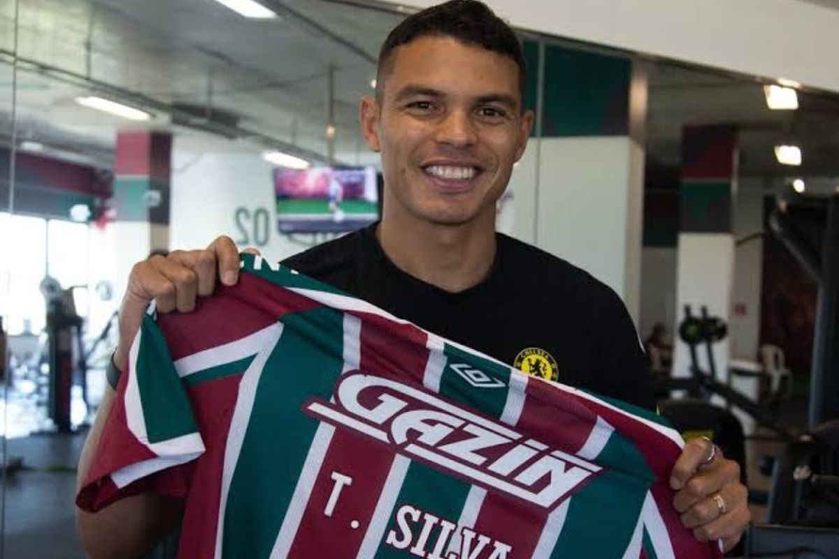 Fluminense anuncia Thiago Silva Foto: Reprodução