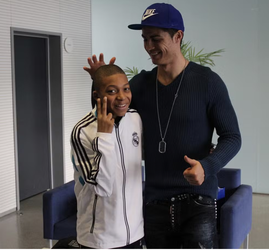 Mbappé CR7 Real Madrid