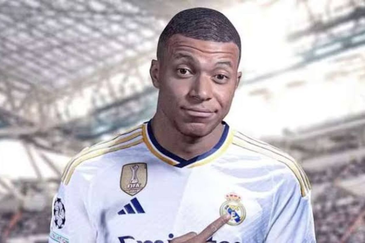 Mbappé no Real Foto: Reprodução
