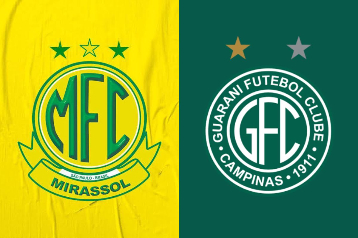 Mirassol x Guarani onde assistir